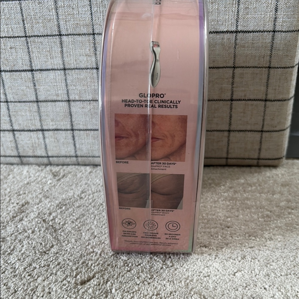 BeautyBio AfterGlo Skincare Tool Set - Limited Edition Platinum GloPro - Picture 4 of 5